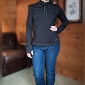 Outdoor Research cowl neck pullover sweatshirt mid layer